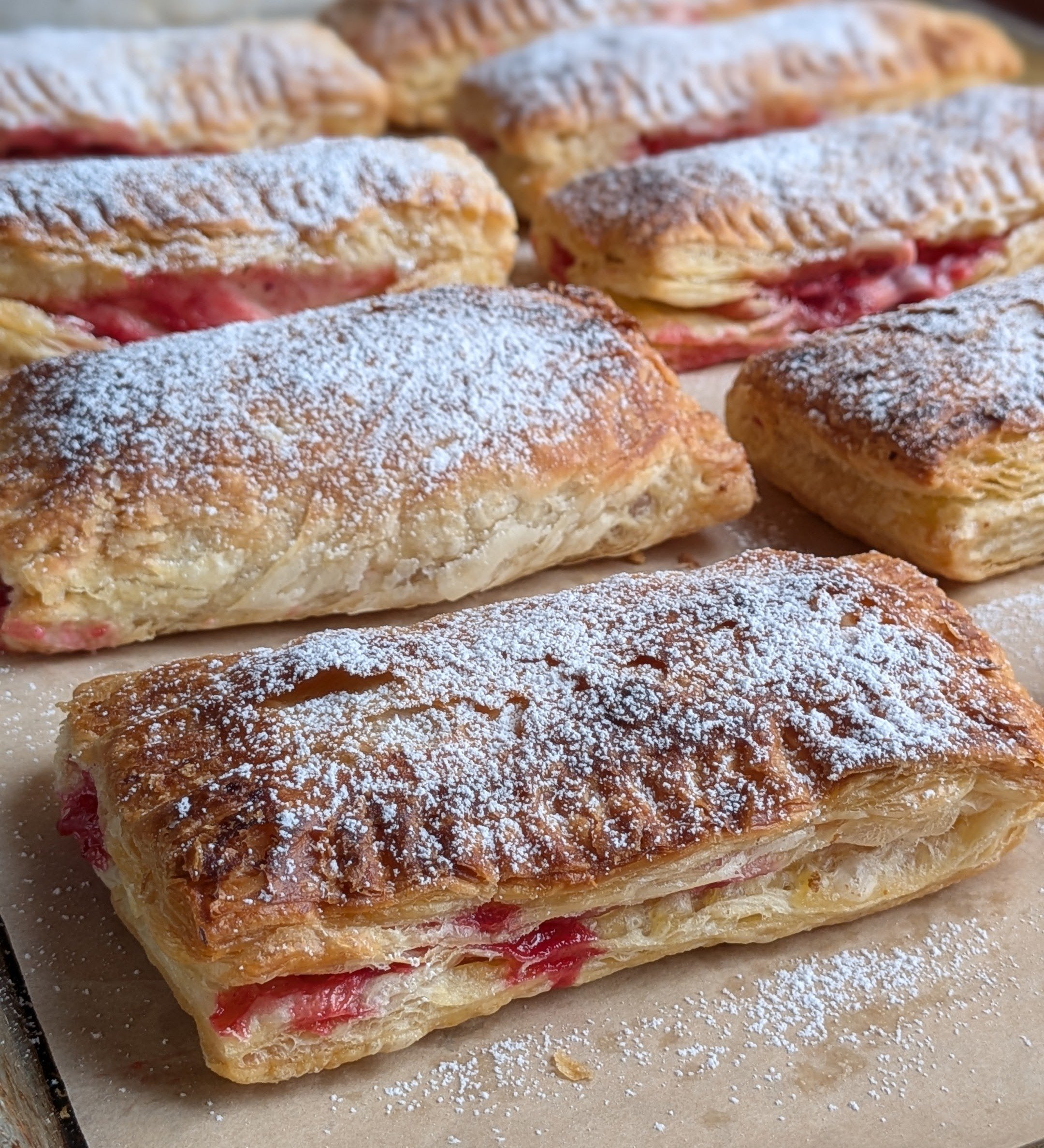 Cranberry Rosemary Strudel